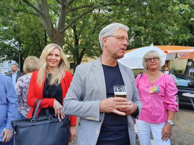 Aldona Niemczyk und Bundesminister a.D. Dr. Norbert R�ttgen MdB