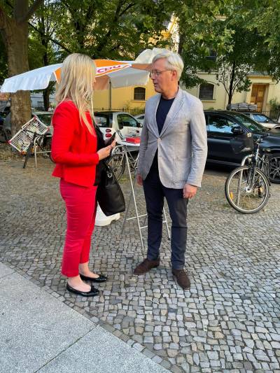 Aldona Niemczyk und Bundesminister a.D. Dr. Norbert R�ttgen MdB