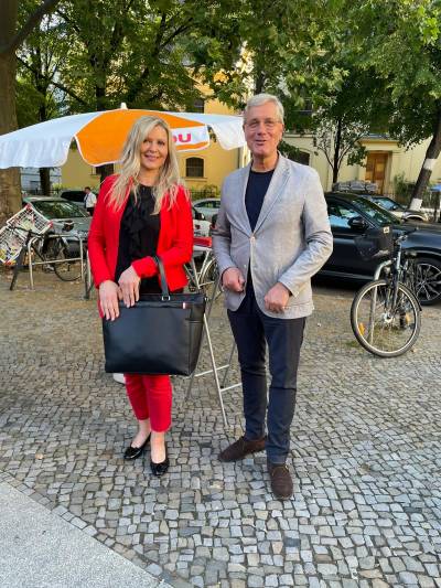Aldona Niemczyk und Bundesminister a.D. Dr. Norbert R�ttgen MdB
